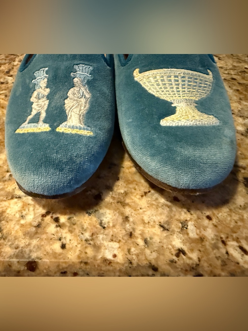 Stubbs and wootton velvet loafers - Picture 3 of 13